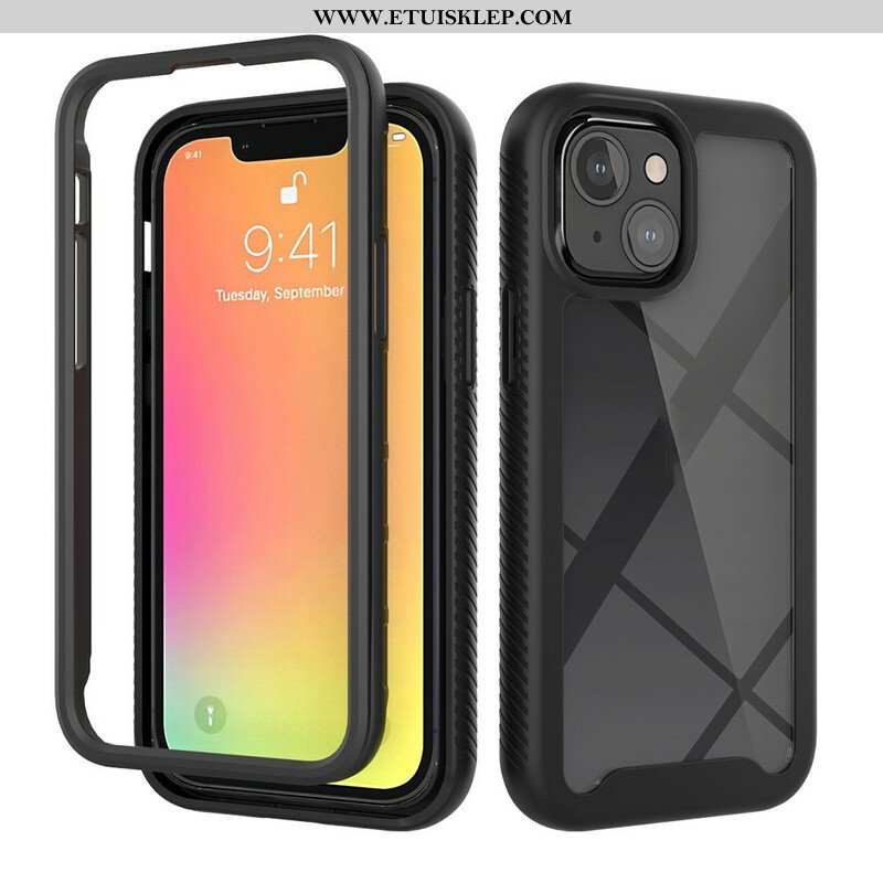 Etui do iPhone 13 Mini Hybrydowe Silikonowe Krawędzie